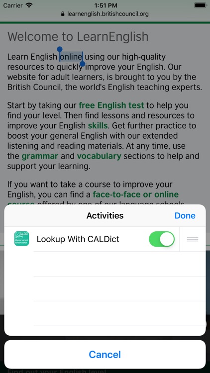CALDict - Advanced Learner's screenshot-5