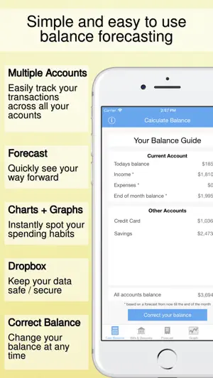 Balance Guide Lite screenshot 1