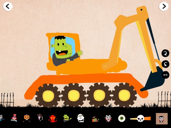 Labo Halloween Car:Kinderspel iPad app afbeelding 4