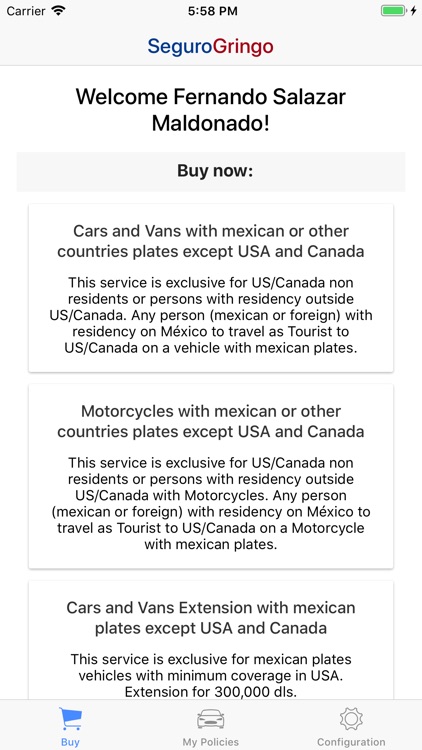 SeguroGringo Auto Insurance