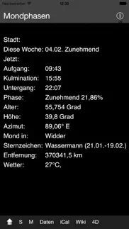 mondphasen und mehr iphone bildschirmfoto 4