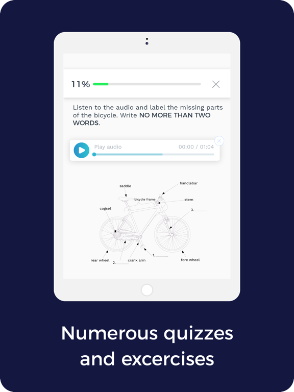 IELTS Prep Master iPad screenshot 5 - Education app