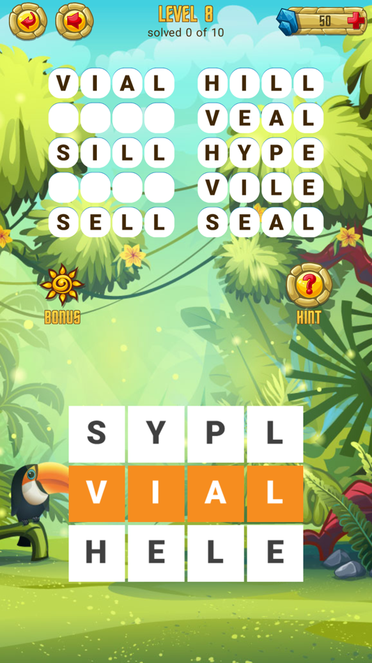 #3. Word Treasure Puzzle (iOS) 由: Second Gear Games