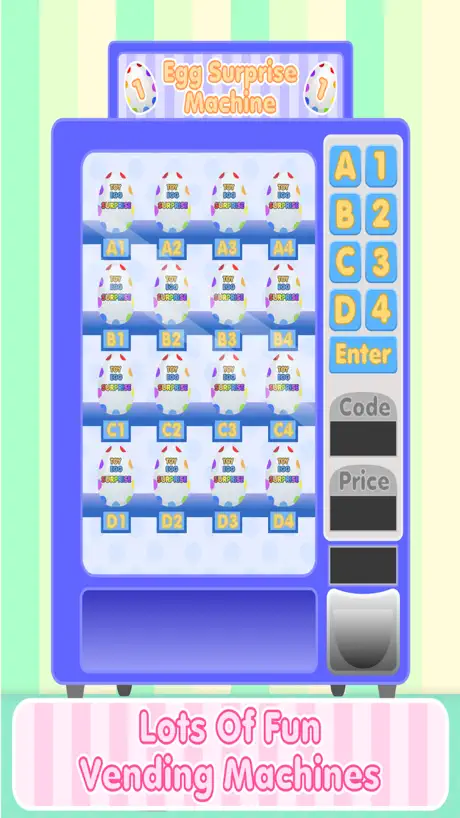 Surprise Eggs Vending Machine