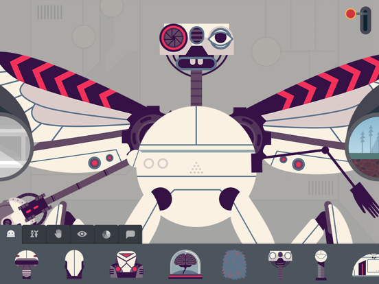 Screenshot #1 for The Robot Factory by Tinybop