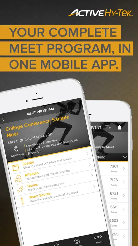 Track & Field Meet Mobile