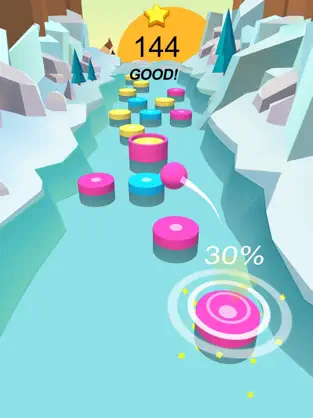 Captura de Pantalla 2 Color Piano Ball: Jump and Hit iphone
