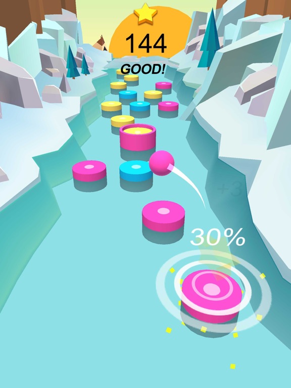 Screenshot #5 pour Color Piano Ball: Jump and Hit
