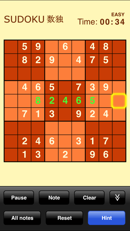 #4. Sudoku SE (iOS) Podle: Mighty Mighty Good Games