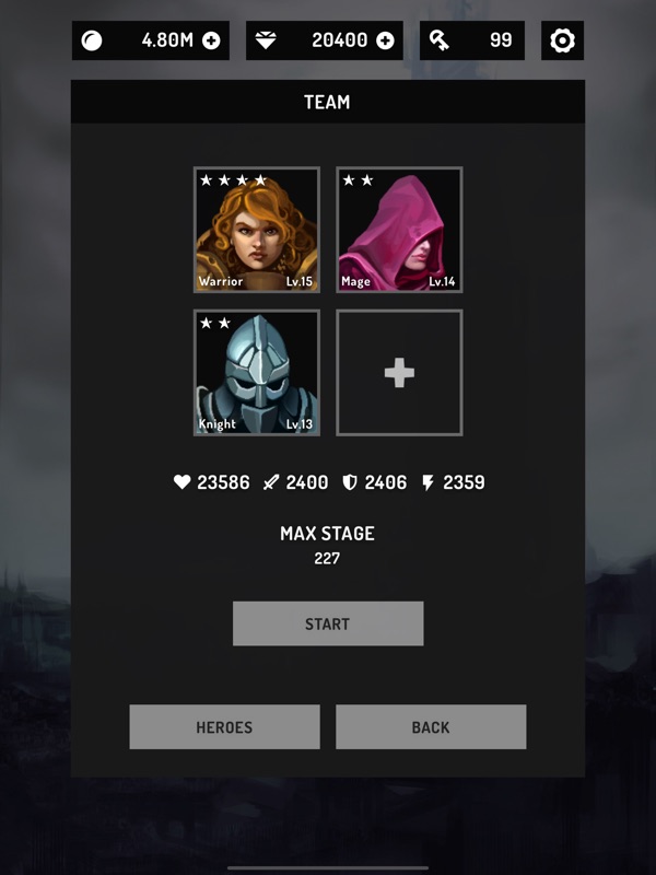 Moonlight Quest: Idle RPG screenshot 11