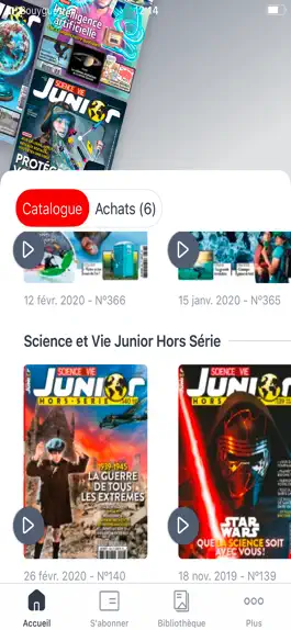 Game screenshot Science & Vie Junior Magazine apk