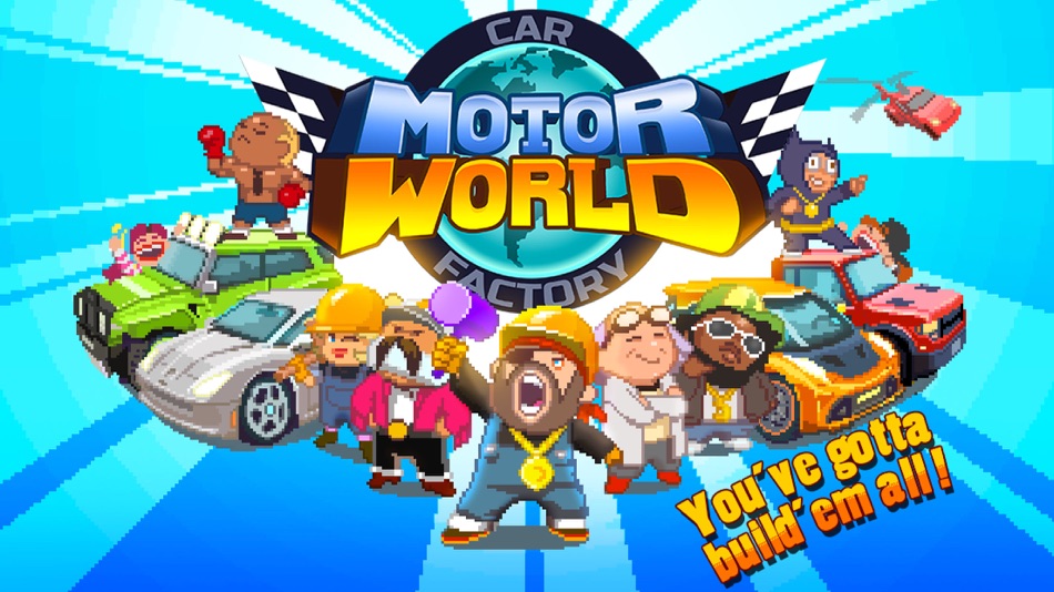 #6. Motor World: Car Factory (iOS) Bởi: Oh BiBi