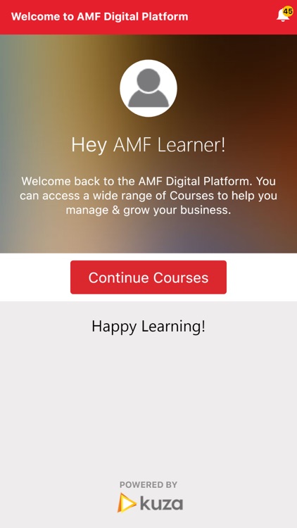 AMF Digital Learning Platform
