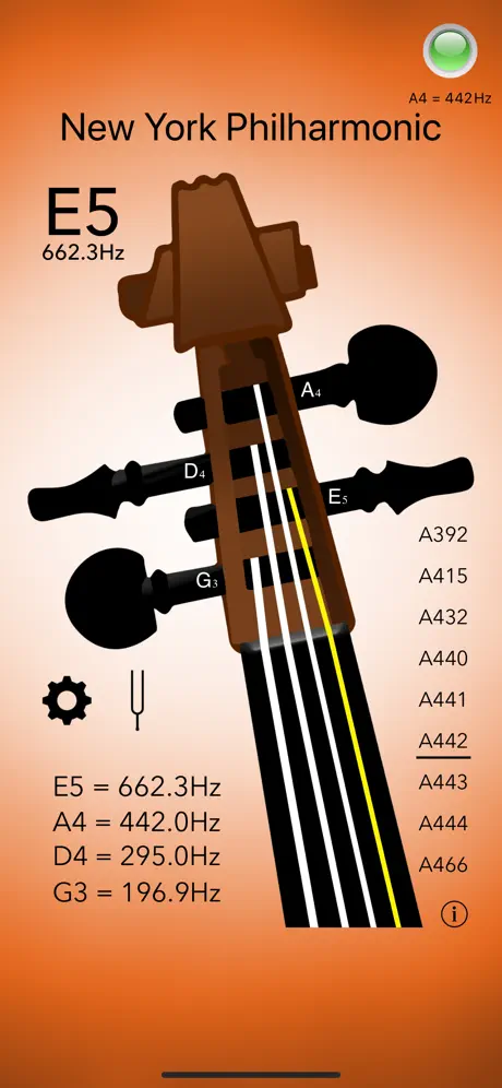 Afinador de Violín Pro