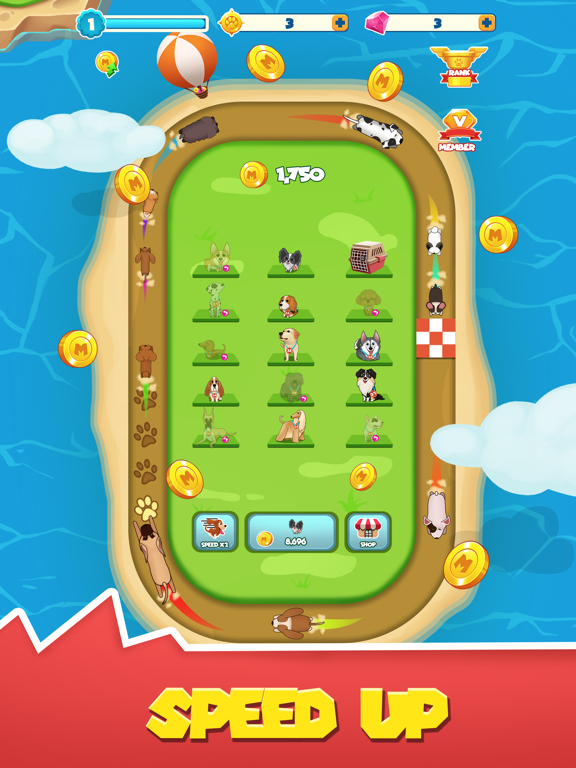 Merge Dogs - Idle Clicker iPad screenshot