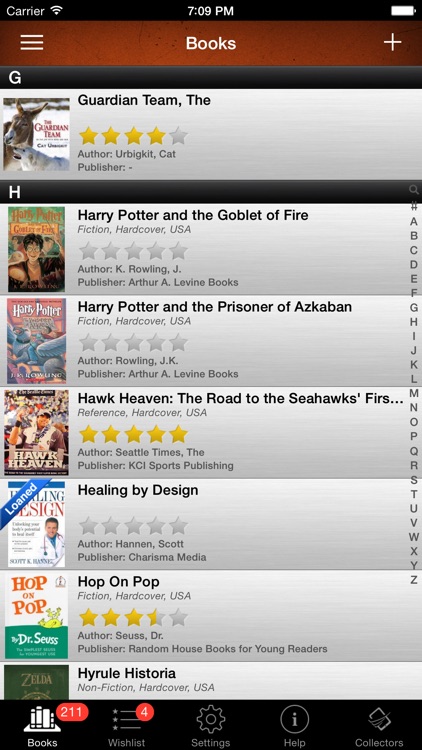 Book List Library ISBN Scanner