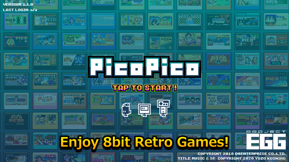 #3. PicoPico - 8bit Retro Games (iOS) 由: D4Enterprise Co.,Ltd.