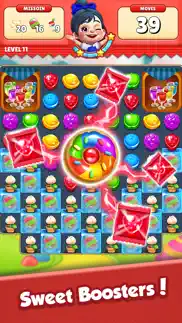 sugar hunter: match 3 puzzle iphone screenshot 3