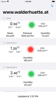 weather stations iPhone Captures Décran 1