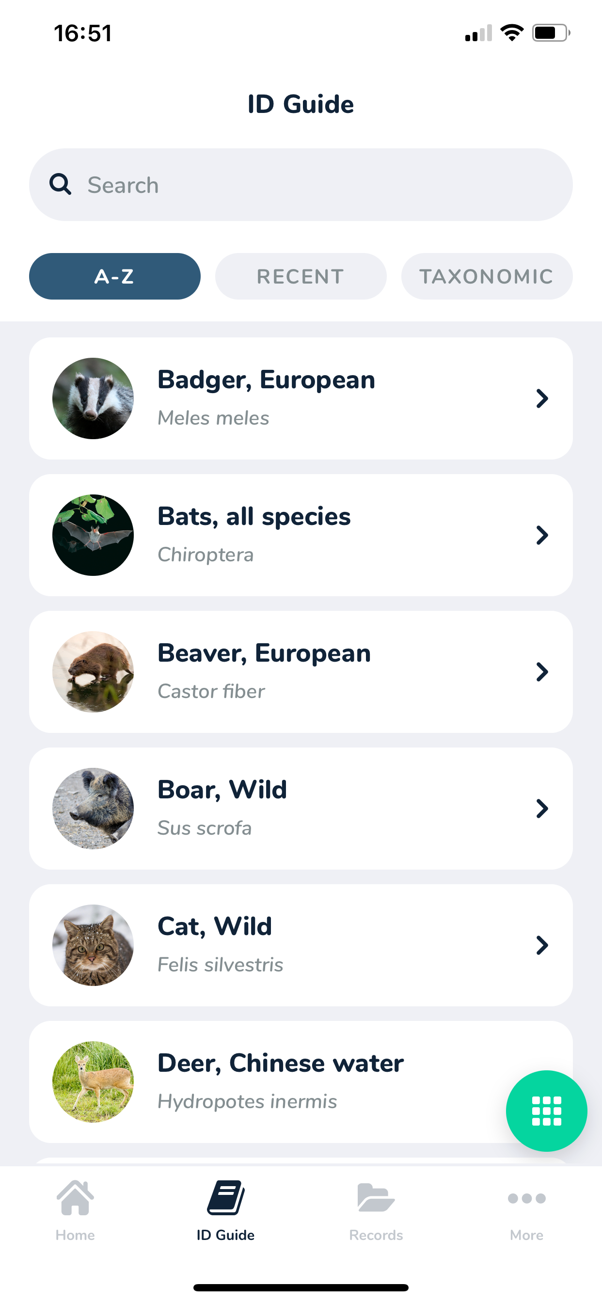 Mammal Mapper