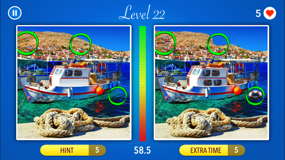 #5. Find 5 differences! (iOS) 由: Gabriel Silviu Stefan
