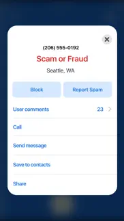 mr. number lookup & call block iphone screenshot 3