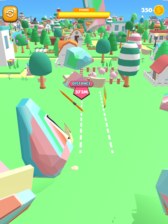 Screenshot #4 for Javelin Throw 3D