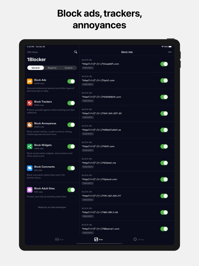 1Blocker - Ad Blocker