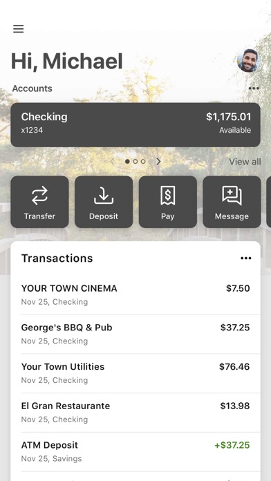 Blackhawk Bank Mobile Banking Screenshot