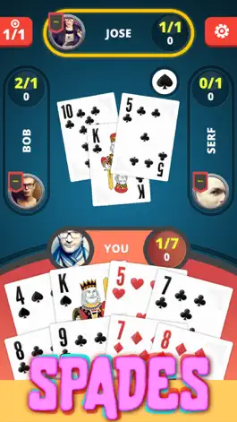 Game screenshot Spades Kings - Card Game apk