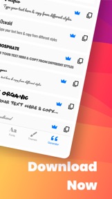 Fonts App Keyboard & Themes screenshot