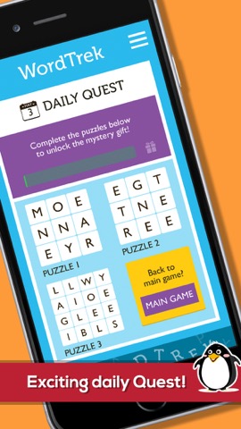 Word Trek - Word Block Puzzlesのおすすめ画像4