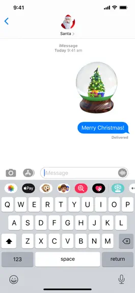 Game screenshot Christmas Snow Globe Sticker hack