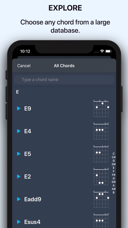 NextChord: Chord Suggestions screenshot-3