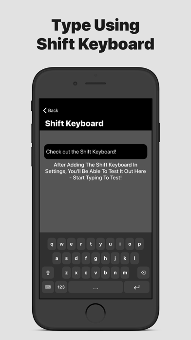 Shift Keyboard - Watch & Phone Screenshot 1