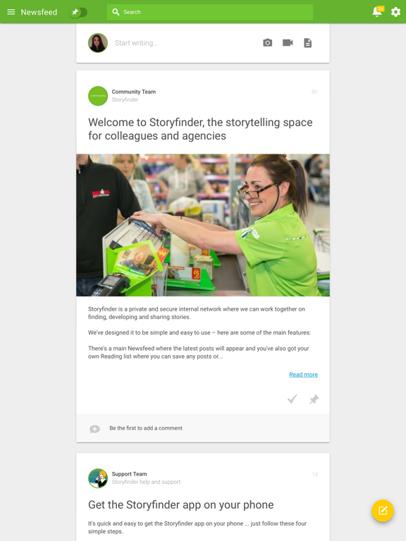 Storyfinder app screenshot 3