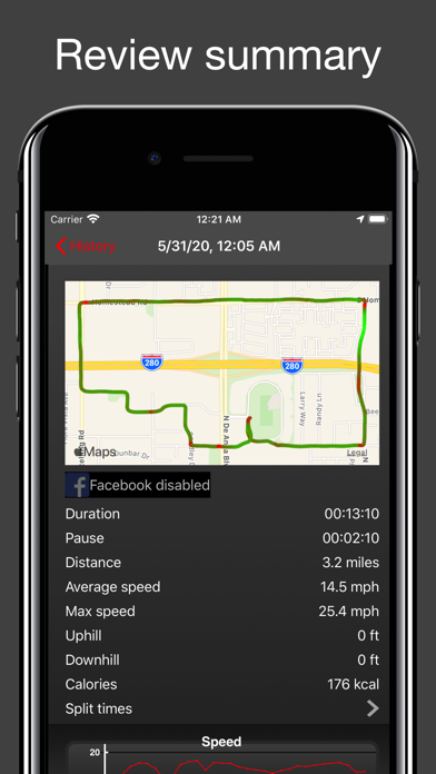 Fitmeter Bike Basic - Cycling Screenshot