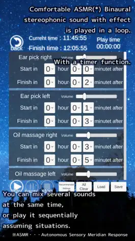 Game screenshot ASMR Healing binaural sounds apk