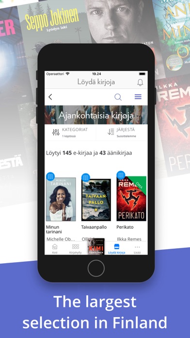 Elisa Kirja Reading App Screenshot