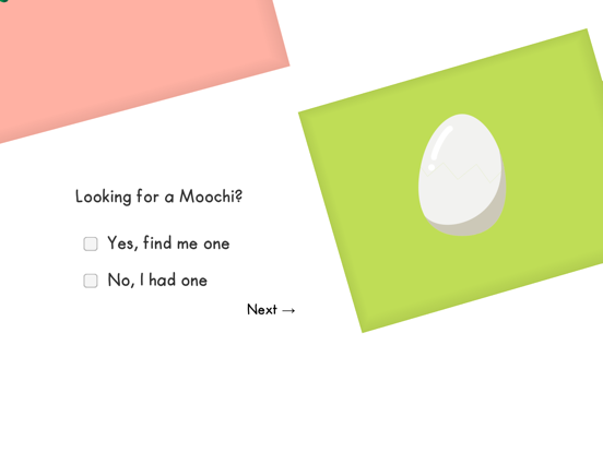 LittleMoochi: Eating & Habit iPad screenshot 1 - Health & Fitness app