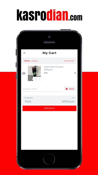 Kasrodian Online Shopping App Screenshot