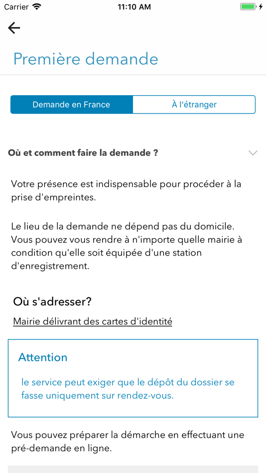 #2. Mes démarches administratives (iOS) 由: Advercity