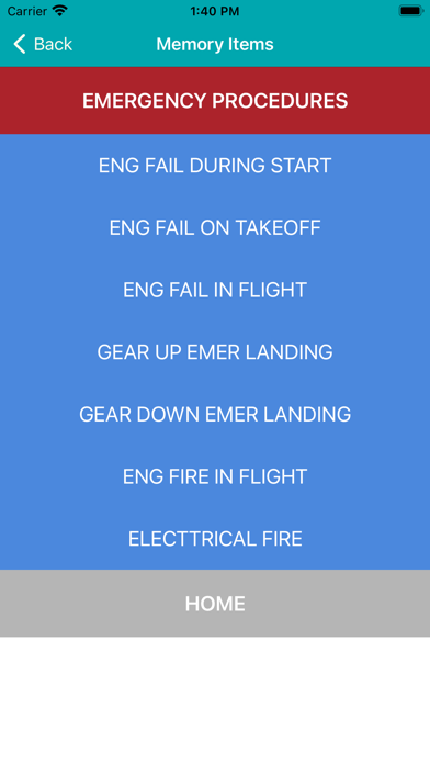 Piper PA-28 Checklists Screenshot