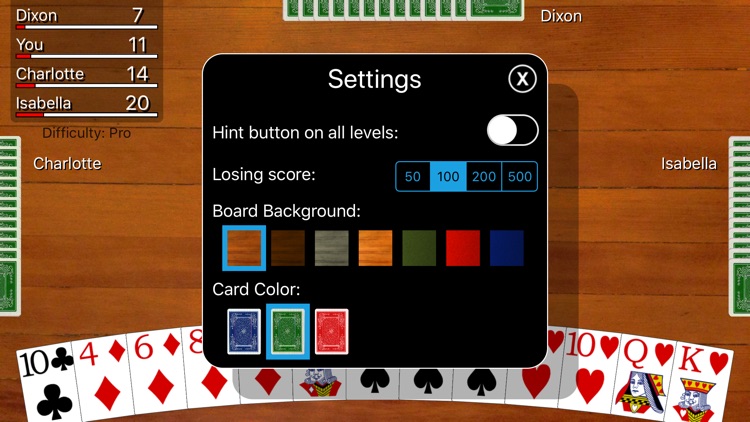 Hearts Card Classic screenshot-7