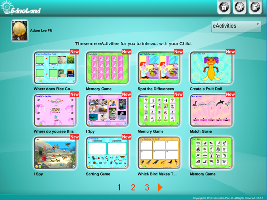 EdnoLand App iPad screenshot