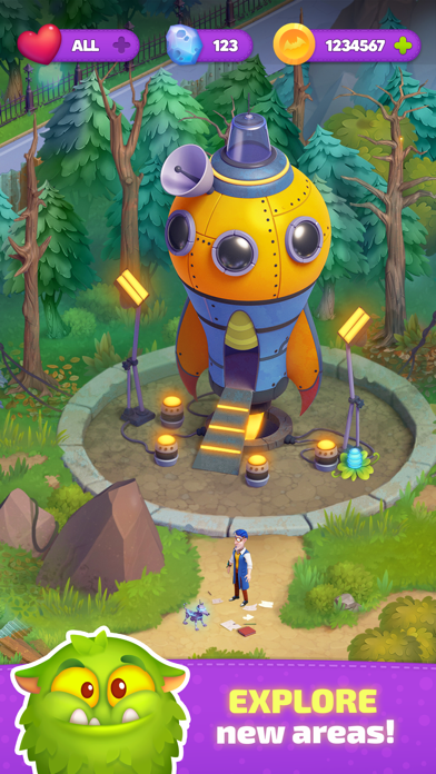 Bounceville Stories: Brick Pop Screenshot