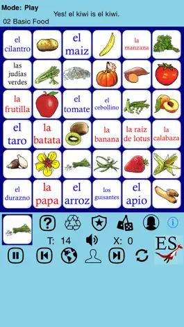 Game screenshot Spanish Words - Beginners apk
