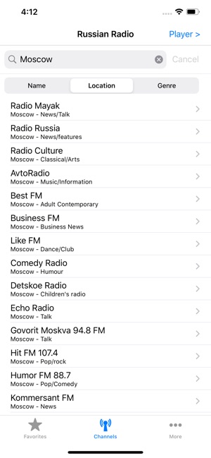 Russian Radio Stations on the App Store