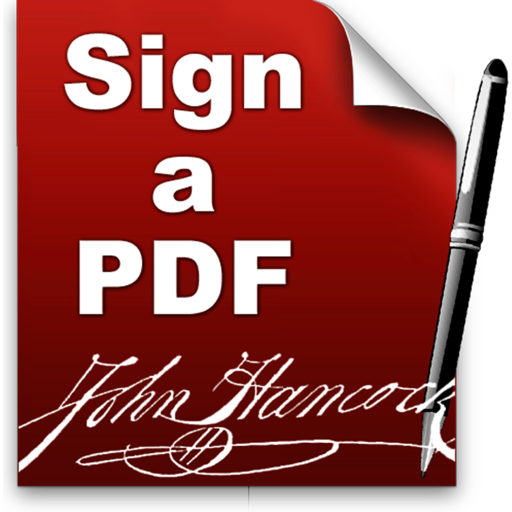 Sign a PDF icon