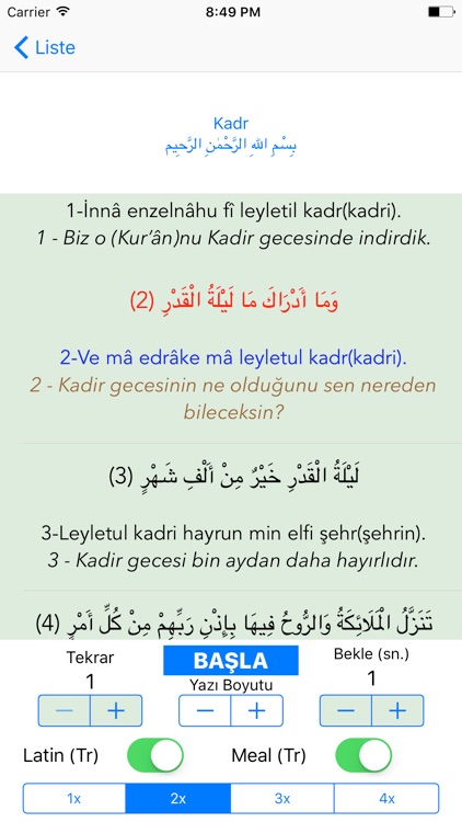 Sure ve Dua Ezberletici